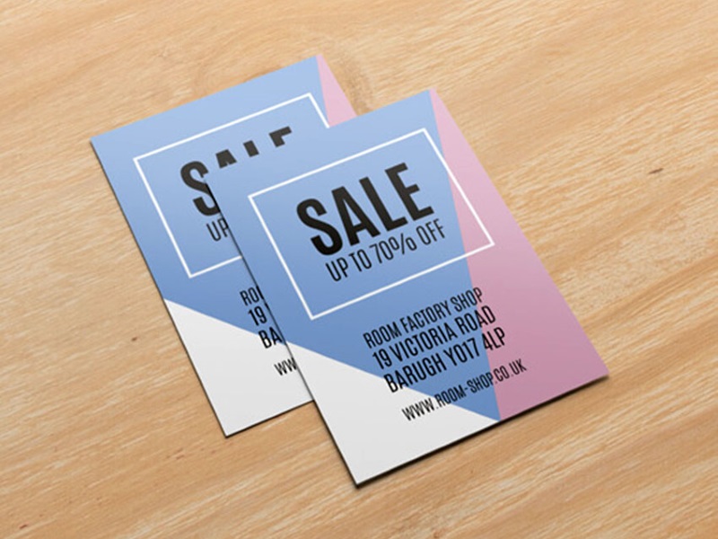 Single Side Fancy Leaflet (A3 Size)